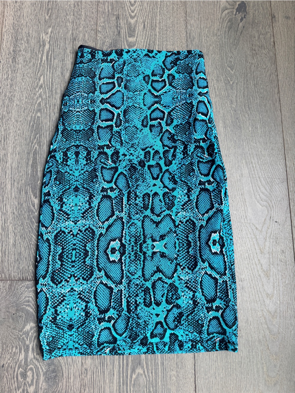 ExoticAthletica Exotica Medusa Jade Net Simple Midi Skirt Size Medium
